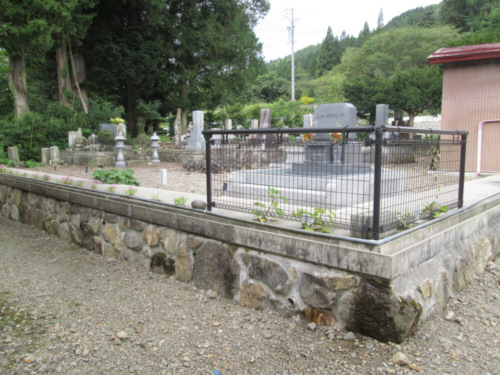 寿楽寺第二墓地の外観